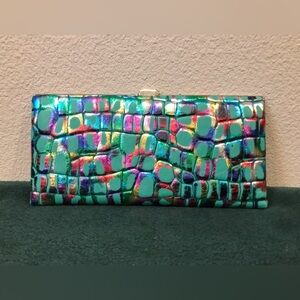 Lodis Colorful Iridescent Clutch